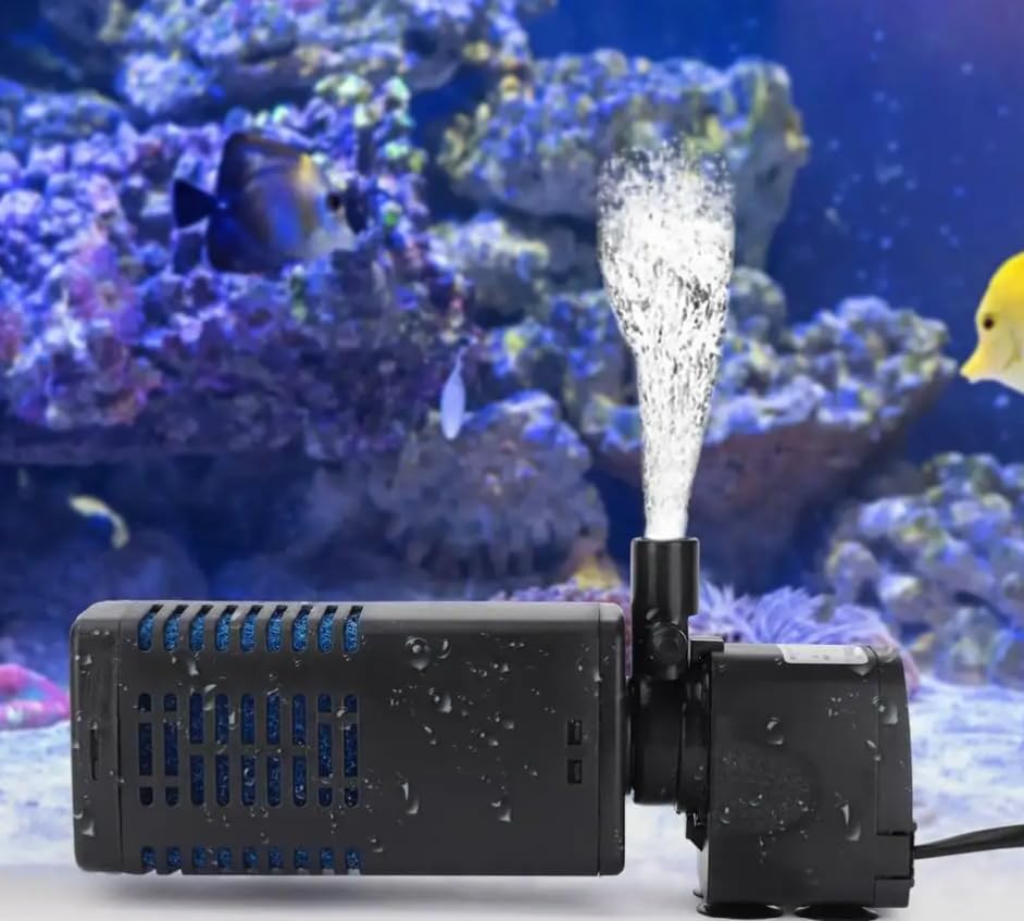 RS Electricals Internal Aquarium Filter | Submersible Fish Tank Water Filter for Aquarium Filtration & Water Circulation | 1000F & 2000F