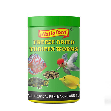 Hallofeed Freeze dried Tubifex Worms 40 gms