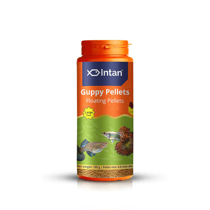 Intan Guppy Floating Pellets (0.8 mm), 60 gms