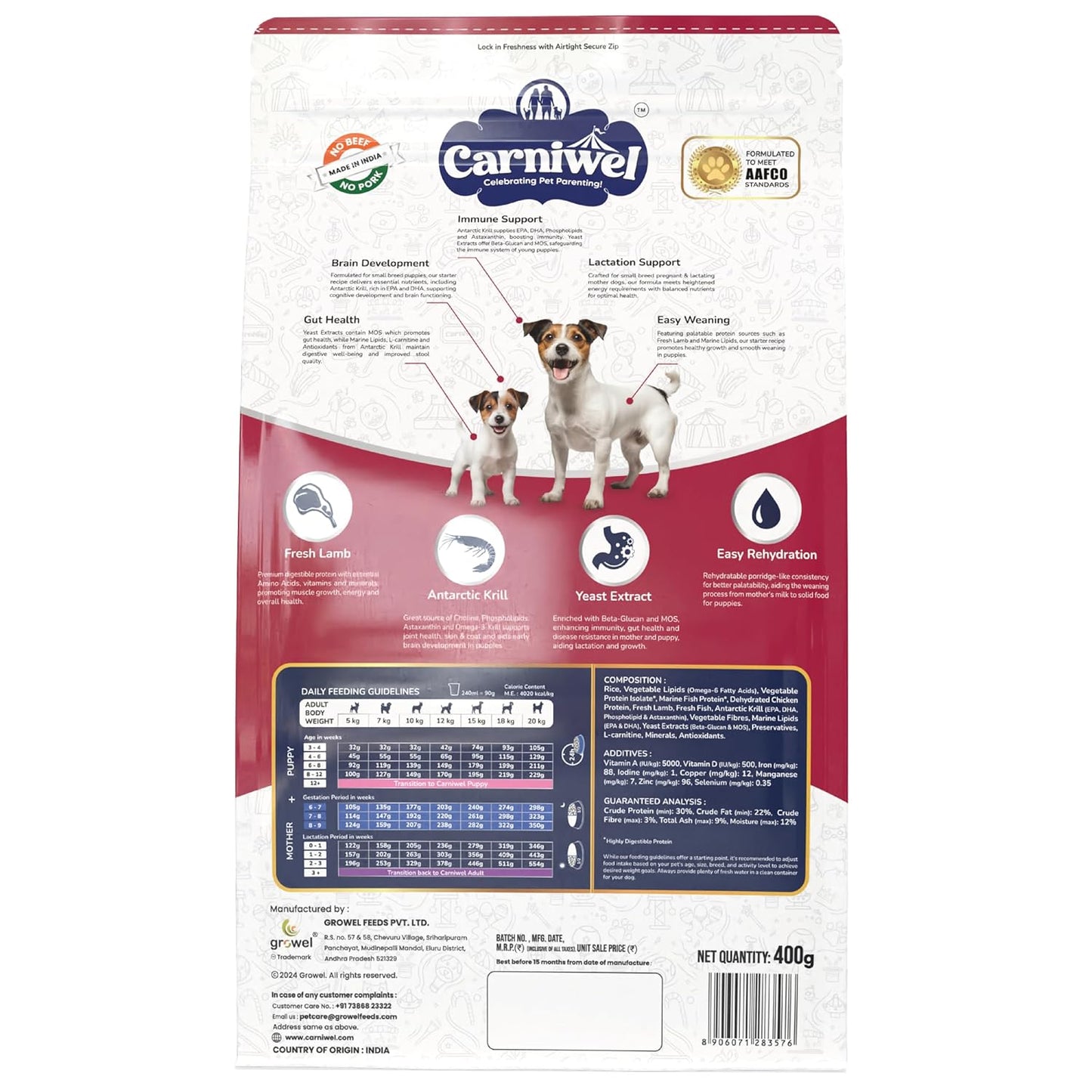Fresh Lamb Small Breed Starter
