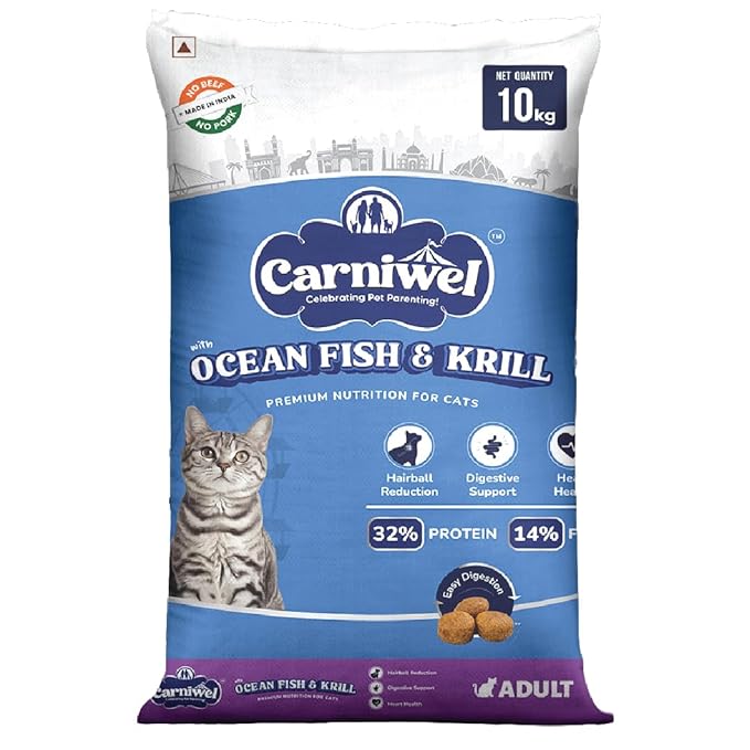 Ocean Fish and Krill Cat Adult