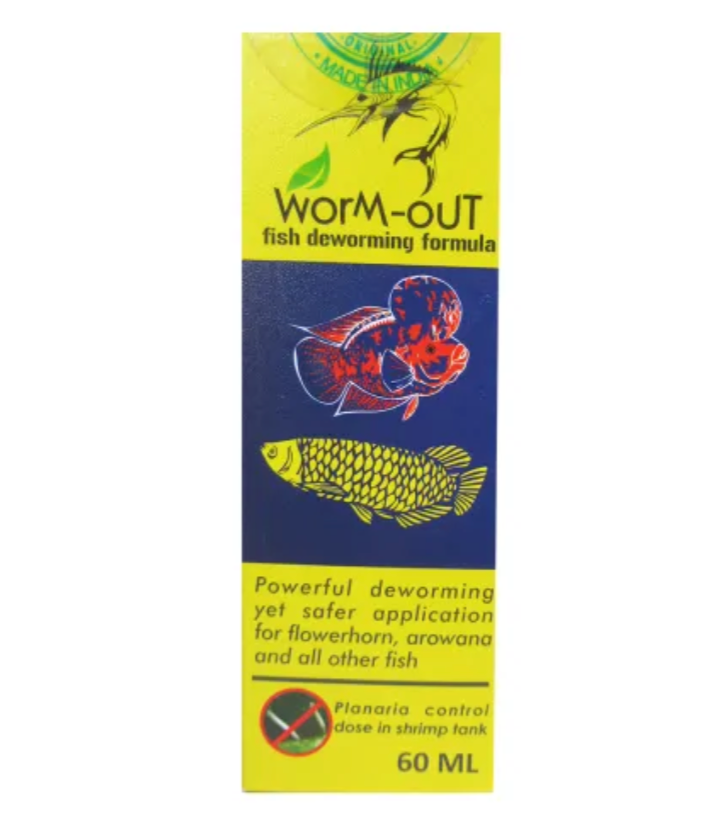 Aquatic Remedies Worm Out (Powerful/Safe Deworming Formula), 60 ml