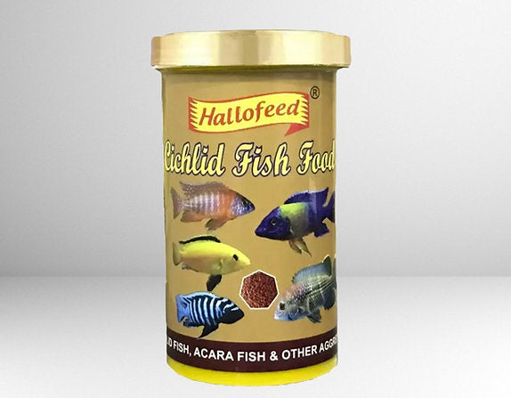 Hallofeed Cichlid Fish food, 100 gms
