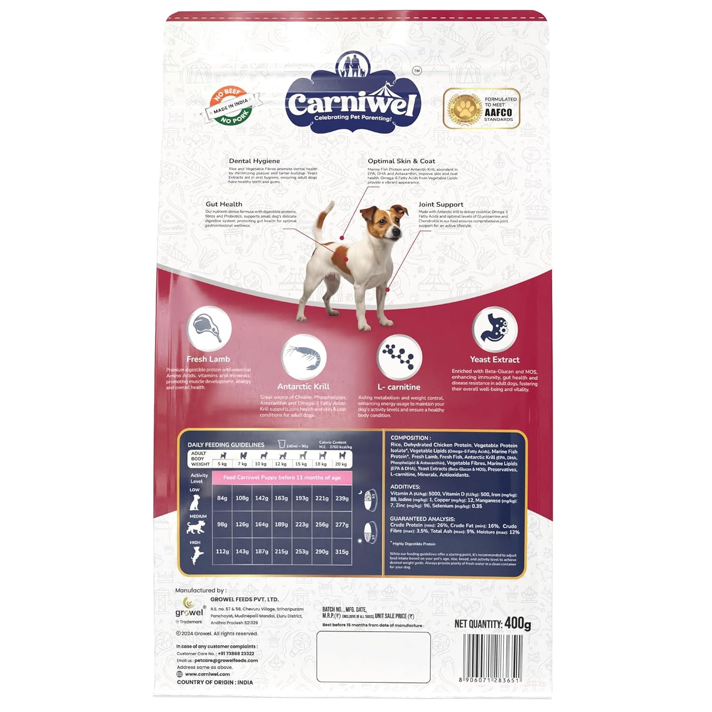 Fresh Lamb Small Breed Adult