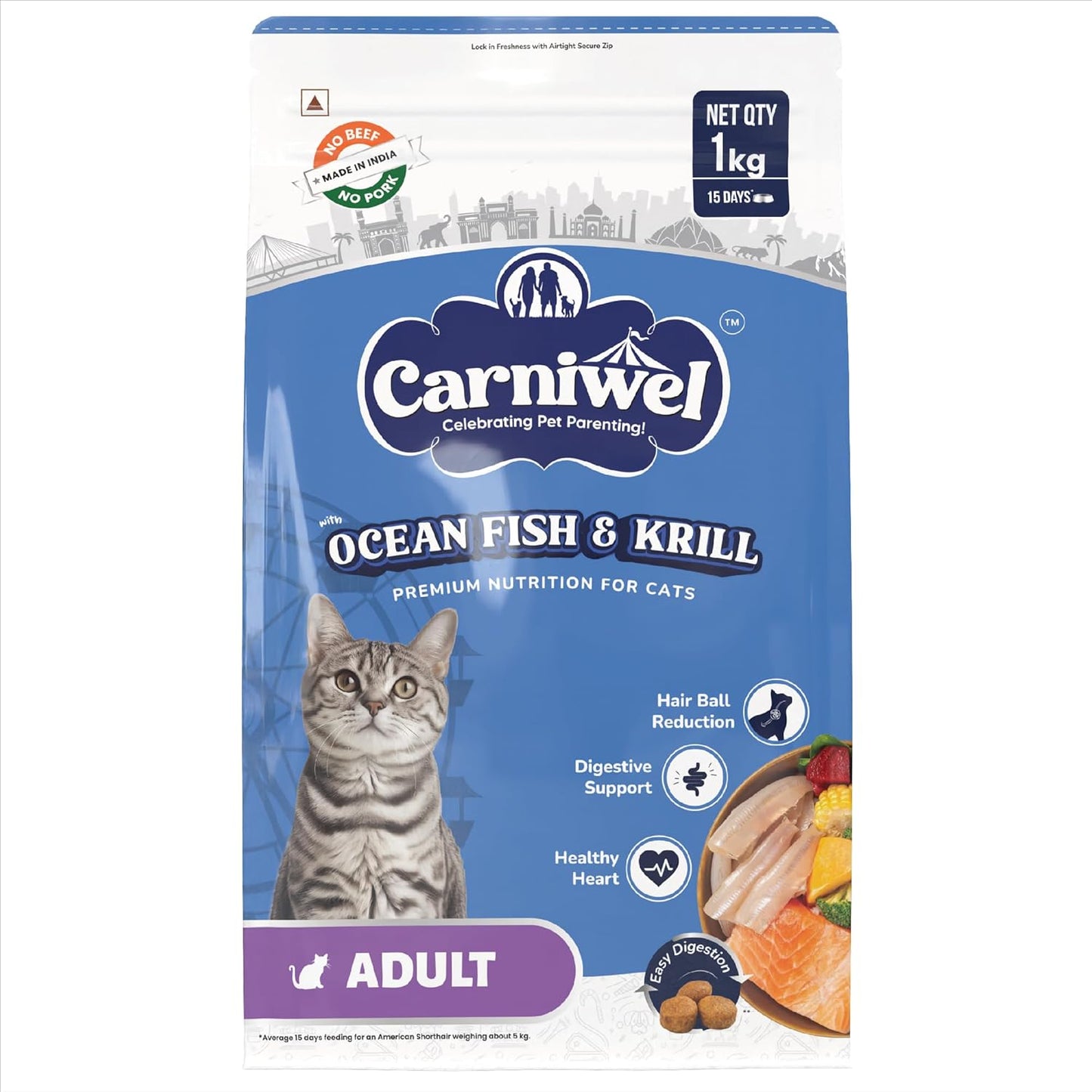 Ocean Fish and Krill Cat Adult