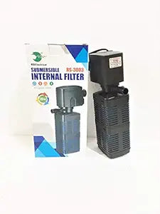 RS Electricals Internal Filter for Aquarium – Ultra-Silent, High Flow, Multi-Stage Filtration | Perfect for Fish Tanks