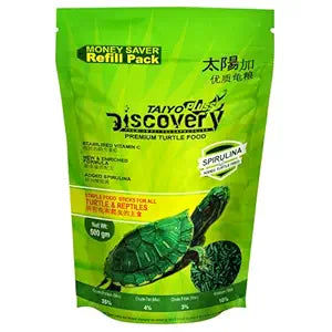 Taiyo Pluss Discovery Turtle Food – Premium Turtle Food Pellets for Aquatic Turtles | Complete Balanced Turtle Feed