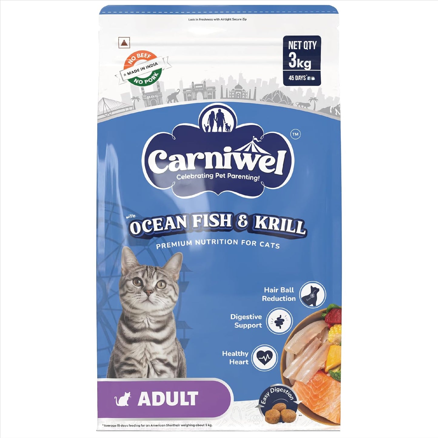Ocean Fish and Krill Cat Adult