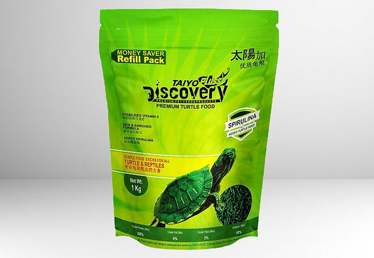 Taiyo Pluss Discovery Premium Turtle Food Money Saver Refill Pack, 1 kg