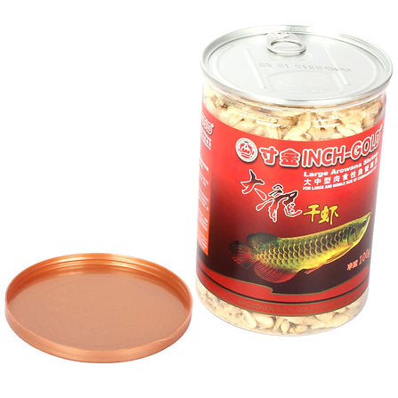 Inch Gold Shrimp, 100 gms (for Large Cichlids, Arowana, & Other Carnivorous fish