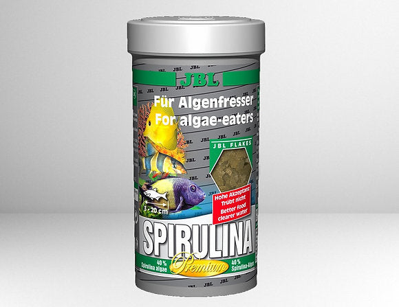 JBL Spirulina Premium Main Food Algae-Eating Aquarium Fish 250ml / 40 gms