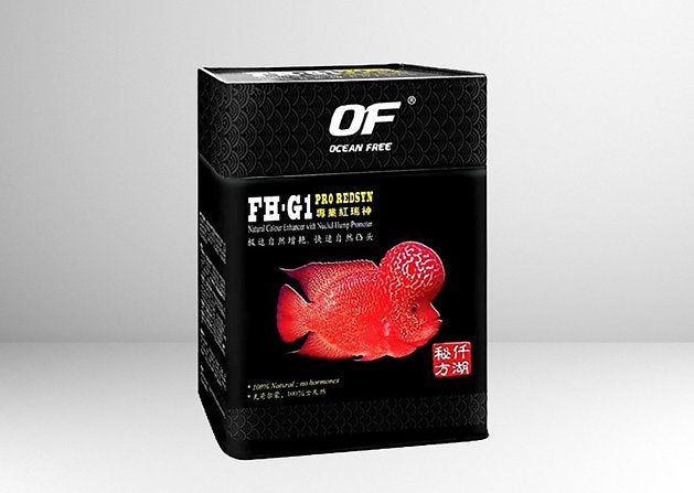 Ocean Free FH-G1 Pro RedSyn Flowerhorn Fish Food, 120 gms