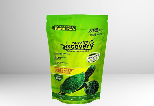 Taiyo Pluss Discovery Premium Turtle Food Money Saver Refill Pack, 500 gms