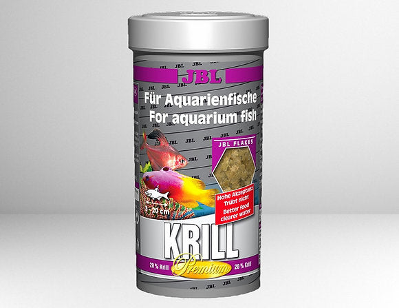 JBL Krill Premium Main Food Flakes for All Aquarium Fish 250ml/40 gms