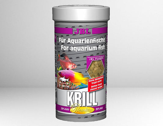 JBL Krill Premium Main Food Flakes for All Aquarium Fish 250ml/40 gms