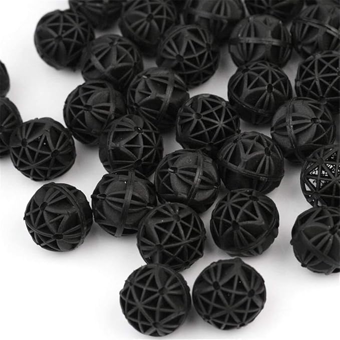 Premium Aquarium Bio Balls – Pack of 25 | Powerful Biological Filtration Media