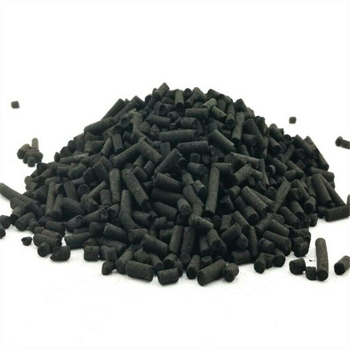 Premium Activated Carbon 500g with Mesh Bag - Aquarium Filter Media for Crystal Clear Water, Removes Odor and dirt.