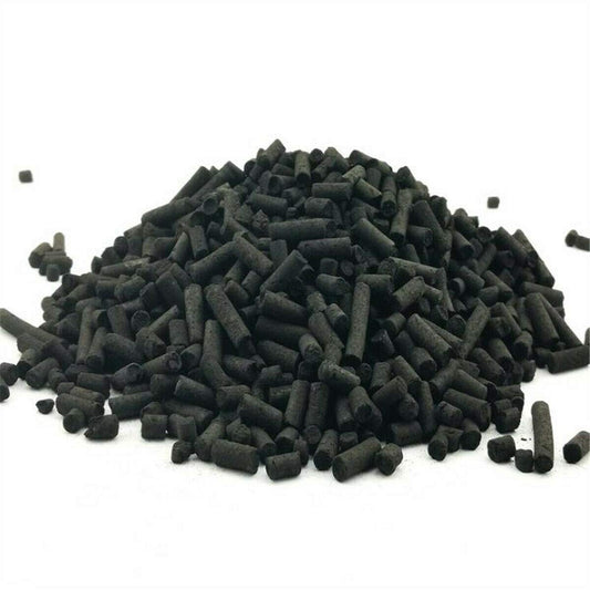 Premium Activated Carbon 500g with Mesh Bag - Aquarium Filter Media for Crystal Clear Water, Removes Odor and dirt.