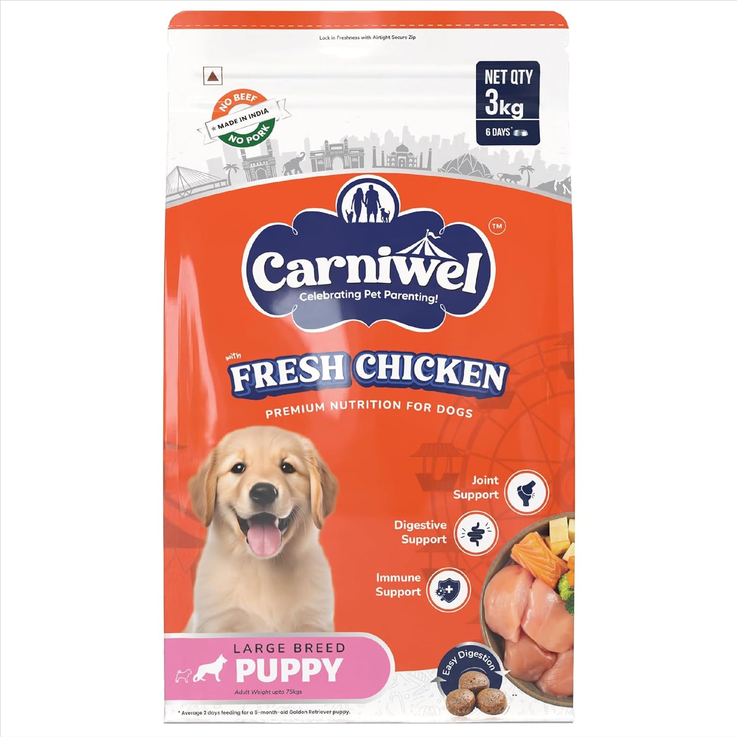 Fresh Chicken Large Breed Puppy