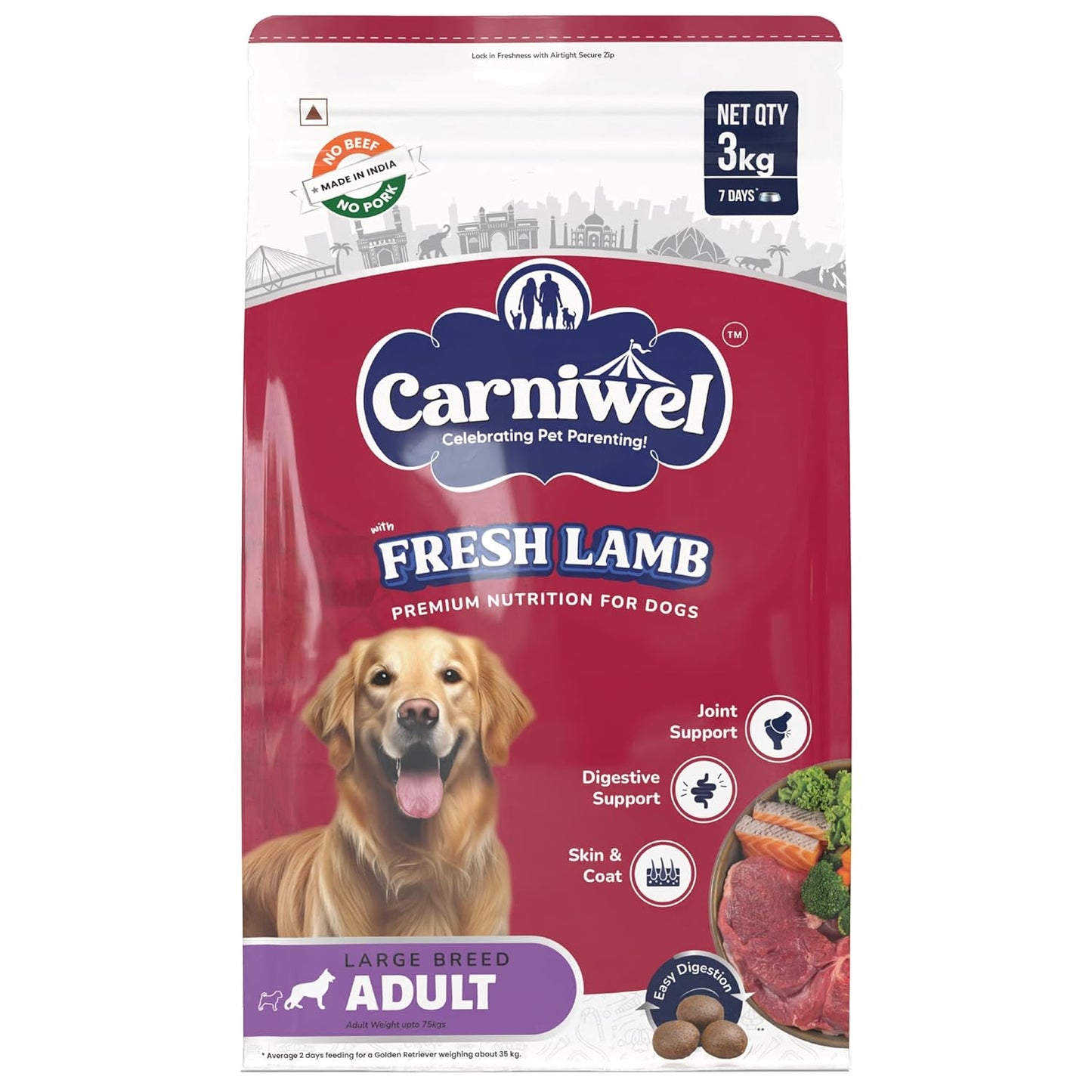 Fresh Lamb Large Breed Adult