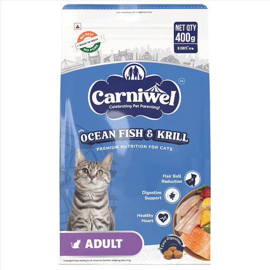 Ocean Fish and Krill Cat Adult