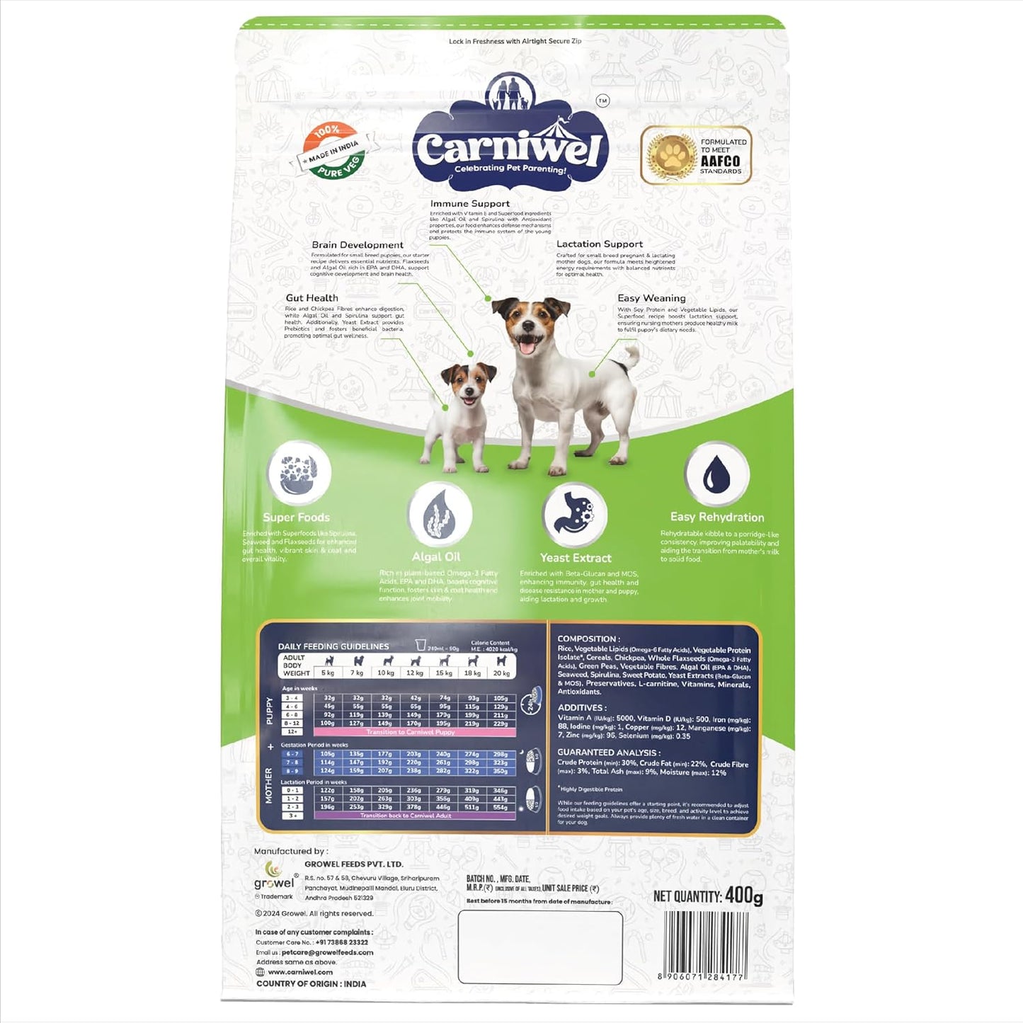 Veg Super Food Small Breed Starter