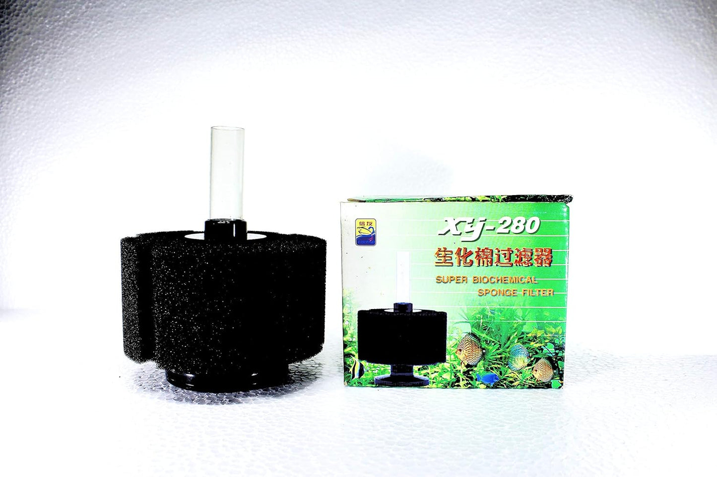 Aquarium Sponge Filter XY-180, XY-280 & XY-380 | Bio Sponge Internal Fish Tank Filter for Betta, Shrimp & Fry